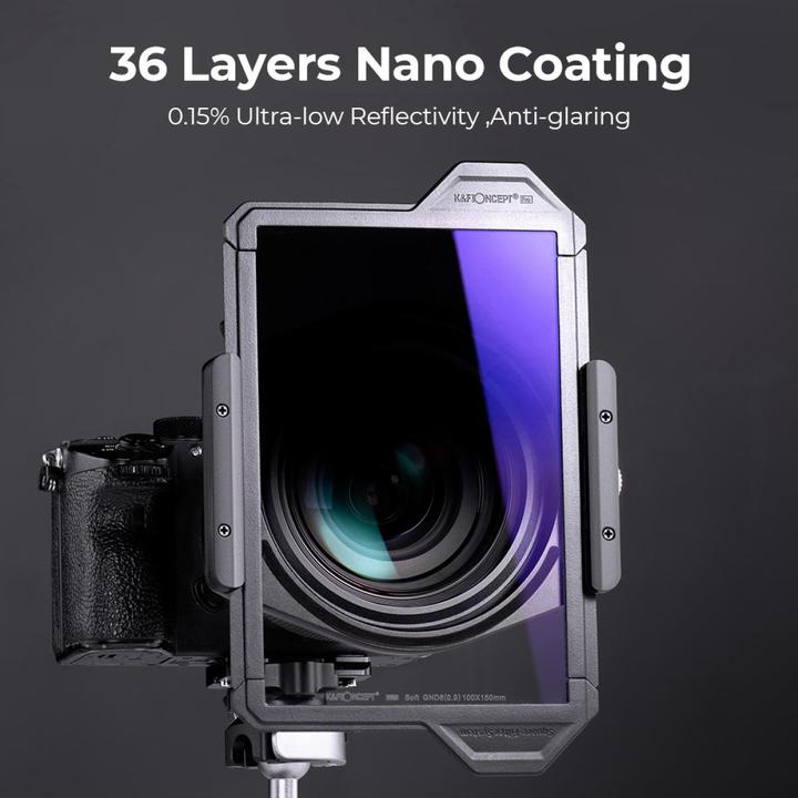 Produktbild K&F Concept 100x150 GND16 Reverse Gradient (X-PRO Series) (KF-1894) (30000 mm)