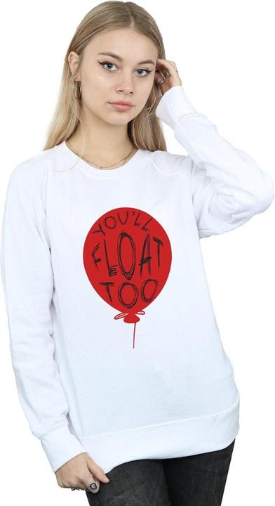Actual product image Universal Textiles Womens/Ladies Pennywise You'll Float Too Sweatshirt (XL)