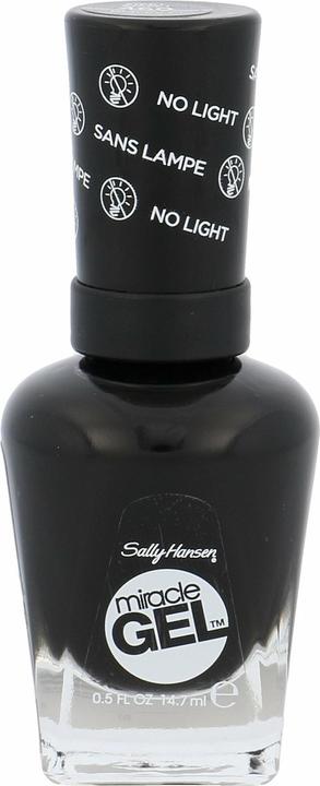 Produktbild Sally Hansen Miracle Gel - Onyx Pected 460 (460 Blacky O, Gel-Effekt Nagellack)