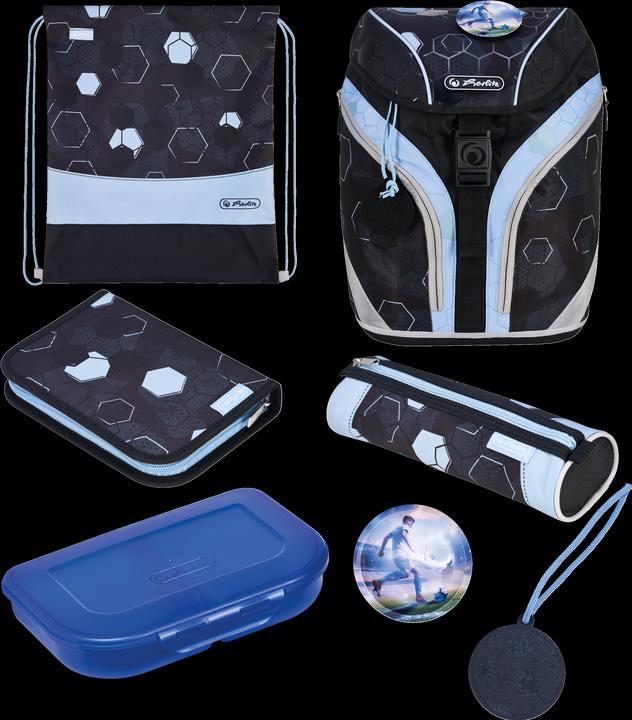 Image du produit Herlitz Sac à dos primaire SoftLight GREENline Cyber Soccer (18 l)