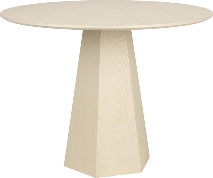 Zuiver Pilar Table Brown Rice (100 x 100 x 76 cm)