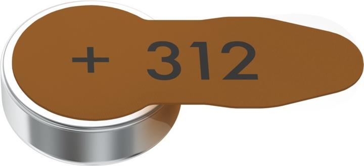 Produktbild Varta Hörgerätebatterien Typ 312, 1.4V (6-Pack) (6 Stk., A312, 180 mAh)