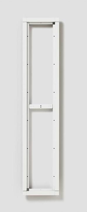 Actual product image Siedle Combination frame KR 611-6/1-0 SMS silver metallic