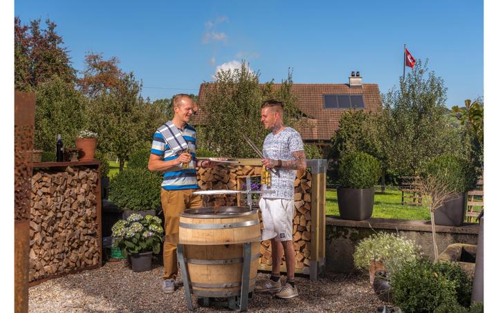 Immagine prodotto Nouvel Barbecue e pozzo del fuoco Barrique, Ø 100 cm (80 cm)