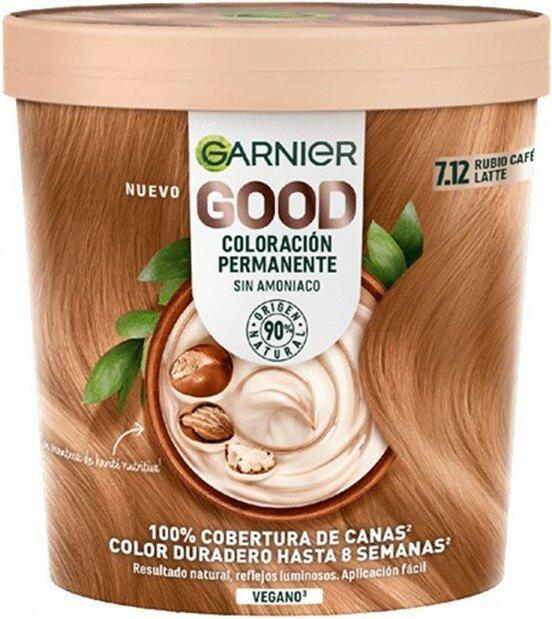 Actual product image Garnier Cocoon 7.12 Sweet Latte 550 Hair Dye (7.12 Sweet Latte 550 Hair Dye)