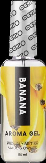 Produktbild Egzo Aroma Gel «Banana» 50ml aromatisches Gleitgel für köstlichen Oralsex (50 ml)
