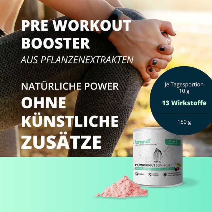 Produktbild Brandl-Nutrition Pre Workout (Kirsche, 1 Stk., 150 g)