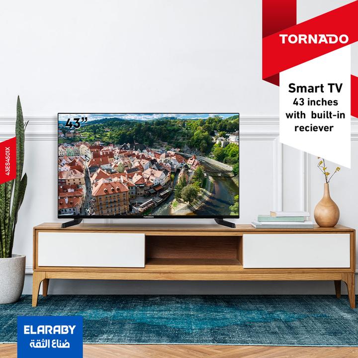 Image du produit Tornado LED-TV Smart 45ES4301X, 109 cm (43"), EEK: E, Full-HD Frameless Linux (43", LED, Full HD)