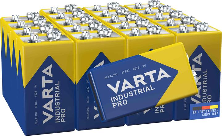 Image du produit Varta Industrie (20 pcs, 9V Block, 640 mAh)