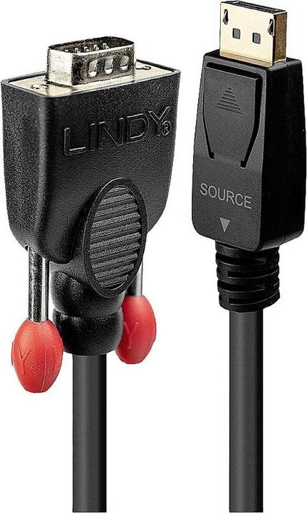 Produktbild Lindy DisplayPort — VGA (3 m, VGA, DisplayPort)
