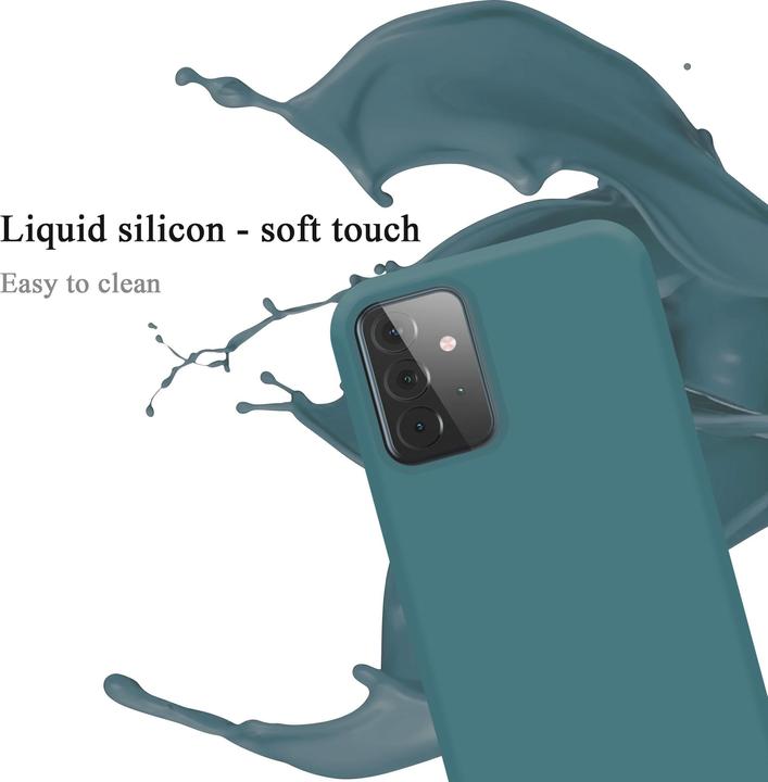 Image du produit Cadorabo TPU Liquid Silicone Case Cover (Samsung Galaxy A72, Samsung Galaxy Note 5)