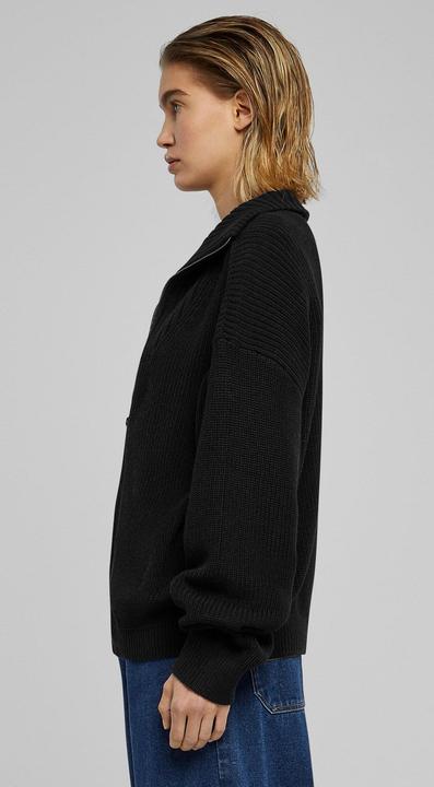 Actual product image Urban Classics Ladies Knitted Zip Cardigan - 126787 (4XL)