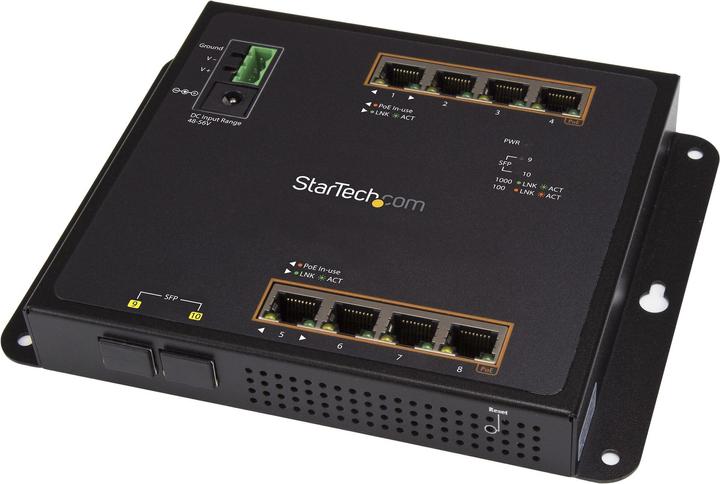 StarTech Ethernet Switch 8-Port Poe+ (8 Ports)