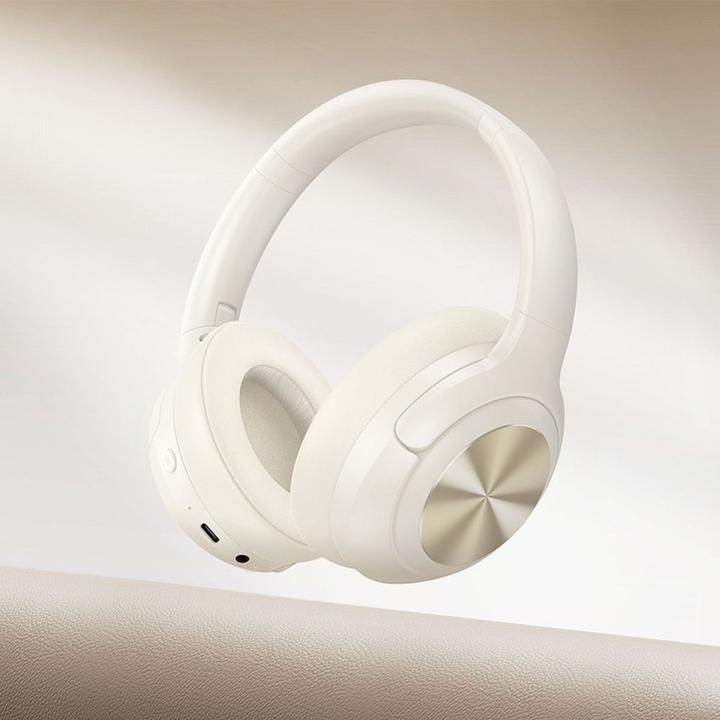 Produktbild Hoco Wireless headphones wireless headphones bluetooth ANC W54 milky white (ANC, 30 h, Kabellos)