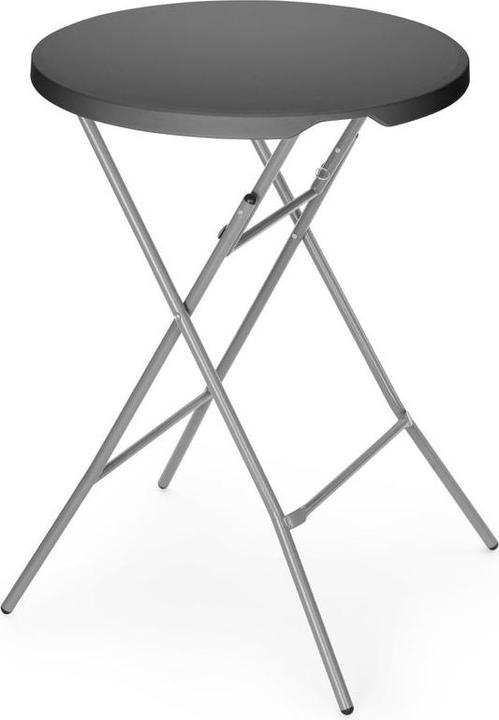 Image du produit Hendi Table haute ronde polyéthylène pliable ø800x1