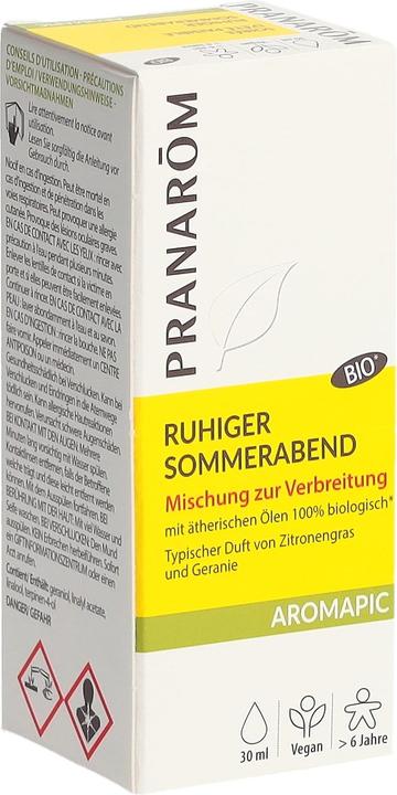 Immagine prodotto Pranarom AROMAPIC - Duftöl-Mischung "Friedlicher Sommerabend" Bio (Latte corpo, 30 ml)