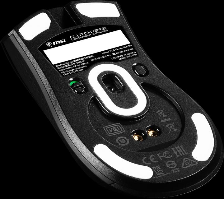 Actual product image MSI Clutch GM31 (Wireless, Cable)
