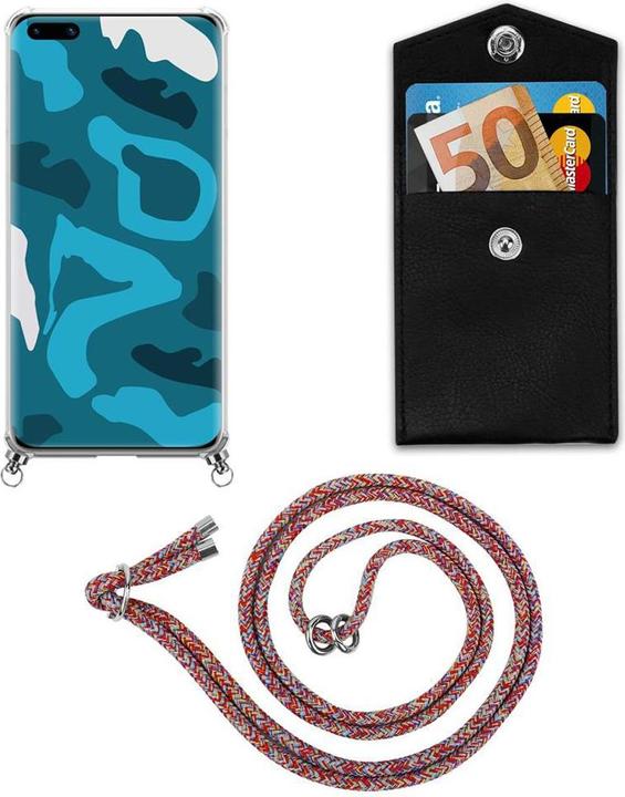 Produktbild Cadorabo TPU Handy Kette SILBER Cover
