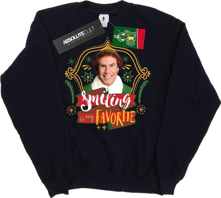 Elf Buddy Smiling Sweatshirt Mädchen