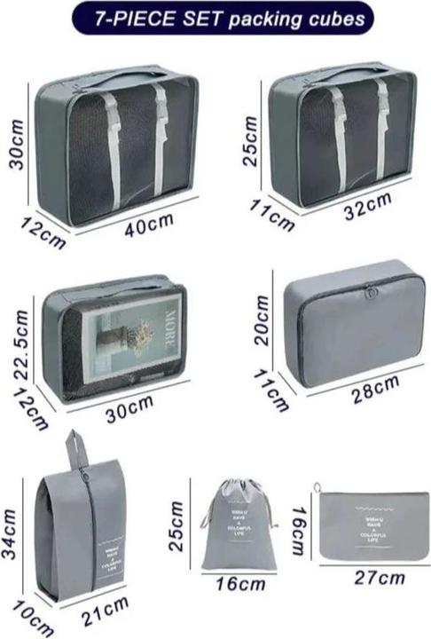 Image du produit Only-Bags.Store Kit d'organisation de voyage