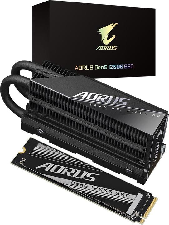 Immagine prodotto Gigabyte Aorus Gen5 12000 (2000 GB, M.2 2280)
