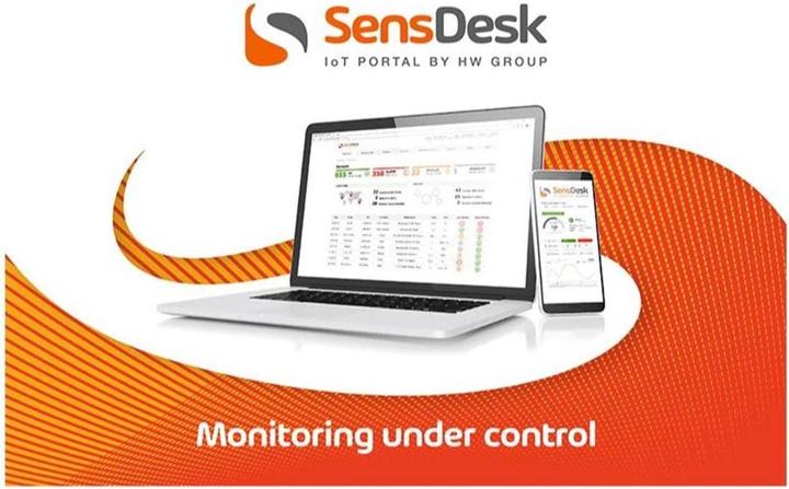Produktbild HW Group Software Lizenz SensDesk.com für 10 Geräte