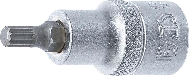 Actual product image BGS Bit Socket 12.5 mm (1/2") Drive Spline (for XZN) M7 (12.5 mm)
