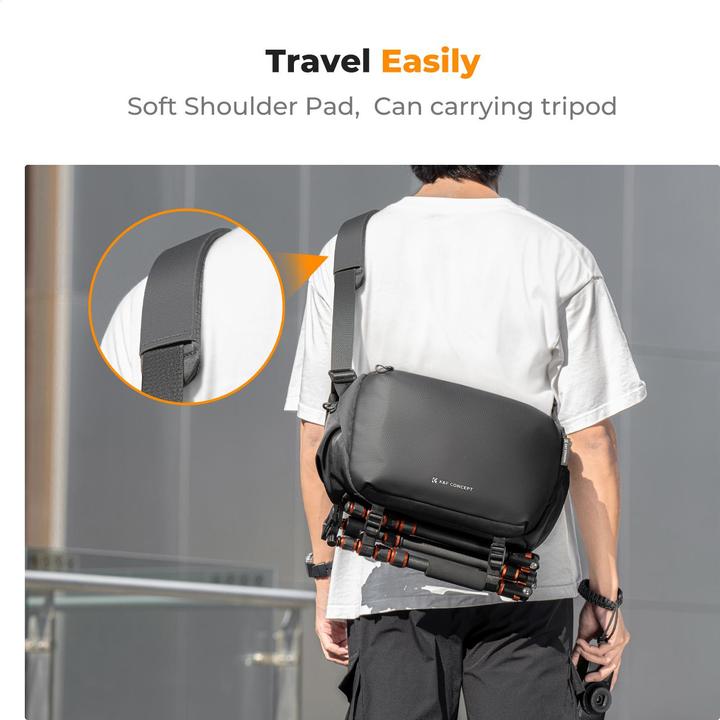 Actual product image K&F Concept Urban Wander 01 (Camera shoulder bag, 12 l)