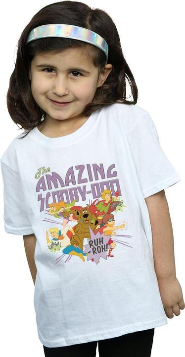 Immagine prodotto Scooby Doo The Amazing Scooby Maglietta Ragazze (152, 158)