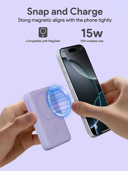 Immagine prodotto Aukey Mag Fusion (10000 mAh, 20 W, 20 Wh)