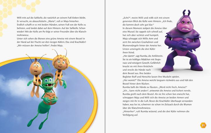 Actual product image Ravensburger Die Biene Maja das geheime Königreich: Das Buch zum Film (German, Steffi Korda, Carla Felgentreff, 2022)