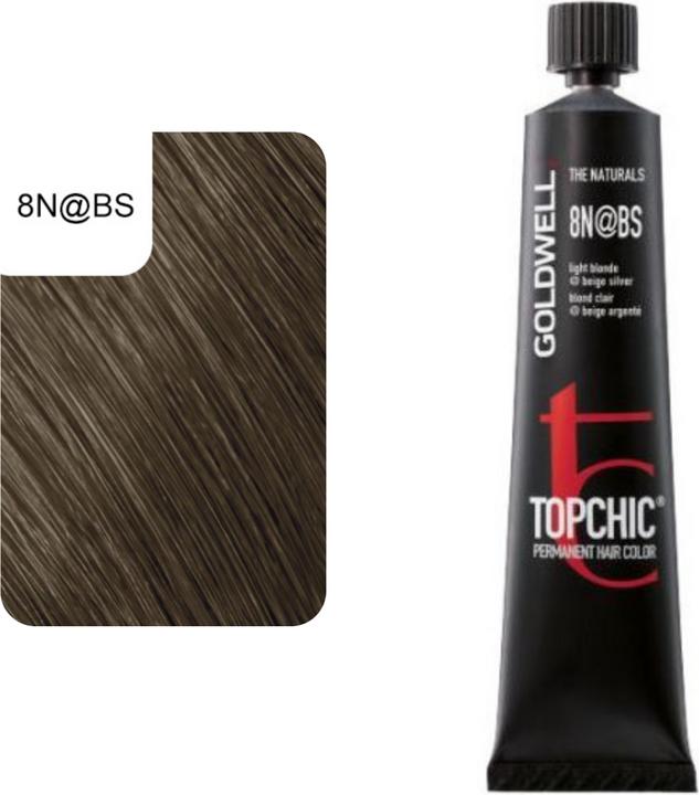 Image du produit Goldwell Topchic Elumenated (8NBS - blond clair éluminé beige argenté)