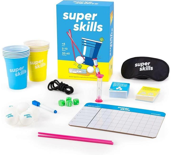 Produktbild The World Game Super Skills - Action-Spiel für anspruchsvolle Wettkämpfer (Deutsch)