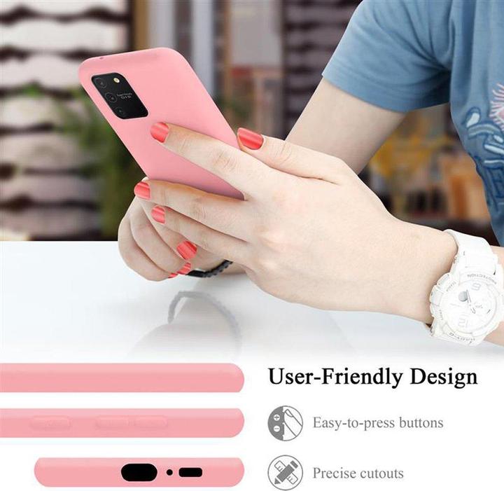 Actual product image Cadorabo TPU Liquid Silicone Case Cover (Samsung Galaxy S10 Lite, Samsung Galaxy A91)