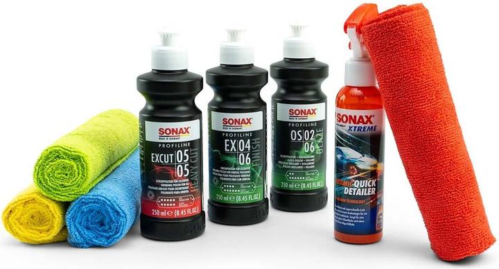 Produktbild Sonax Auto Politur Set (je 250ml) 8-teilig (750 ml)