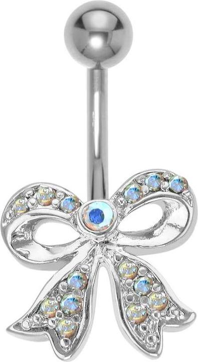 Actual product image Bijouteria Bellypiercing (Stainless steel, Crystal, Brass)