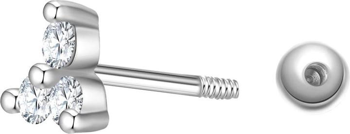 Actual product image Glanzstücke München Ladies stud earrings sterling silver - 37372 (Sterling Silver)