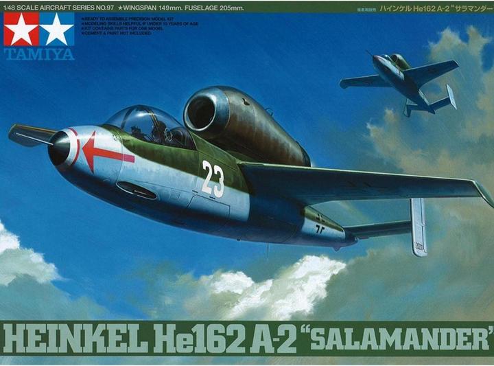 Immagine prodotto Tamiya Tedesco Heinkel He162 A2 Salamander