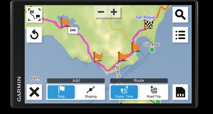 Actual product image Garmin CamperVan (6.95")