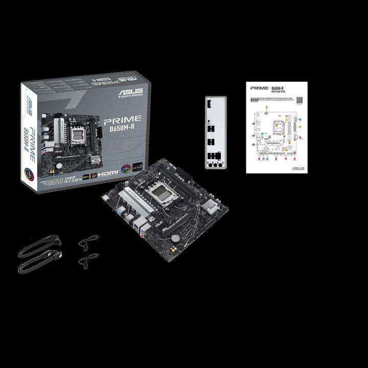 Productafbeelding ASUS MB PRIME B650M-R (AM5, AMD B650, mATX)