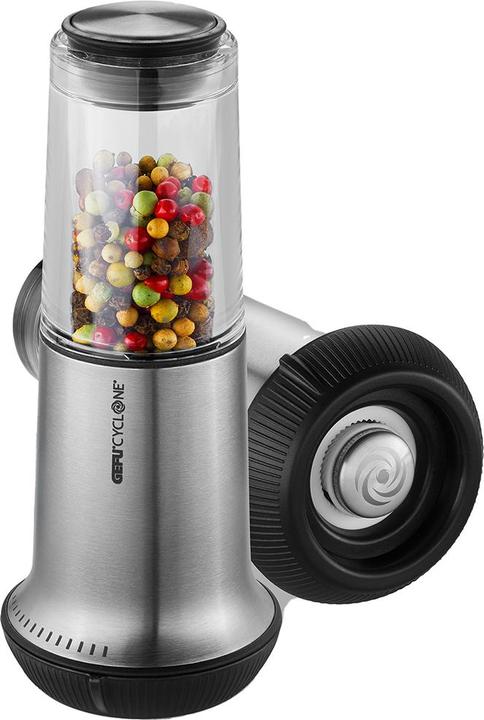 Actual product image GEFU Salt mill Pepper mill X-PLOSION M stainless steel 15 cm + 80 g Rasavat pepper