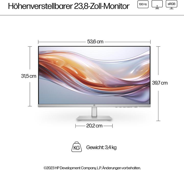 Productafbeelding HP Series 5 524sh (1920 x 1080 Pixels, 24")