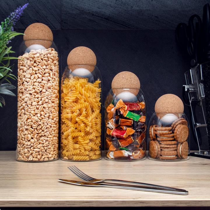 Actual product image Intirilife Aufbewahrungsbehälter Vorratsglas Set (0.93 l)