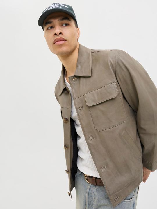 Produktbild Jack & Jones Lederjacke Lederjacke (L)
