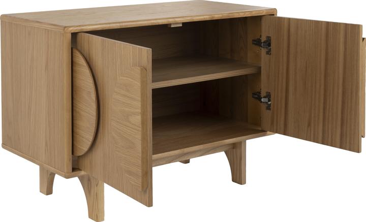 Immagine prodotto Zuiver Credenza Groove 2 Ante Rovere Naturale (82 x 40 x 58 cm)