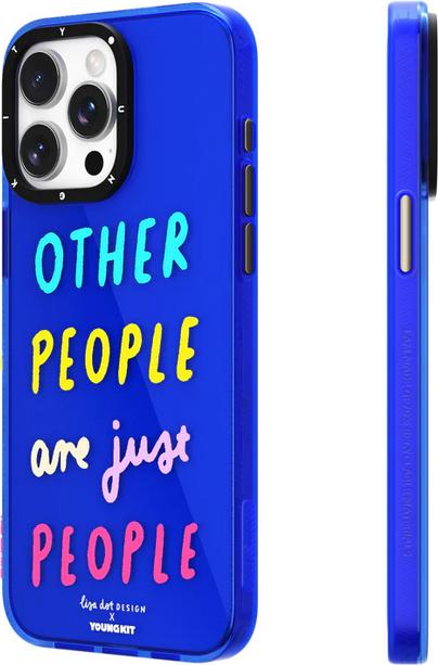 Produktbild Youngkit Hülle @LisadotDesign Positive Quotes Case Other People (Apple iPhone 15 Pro)