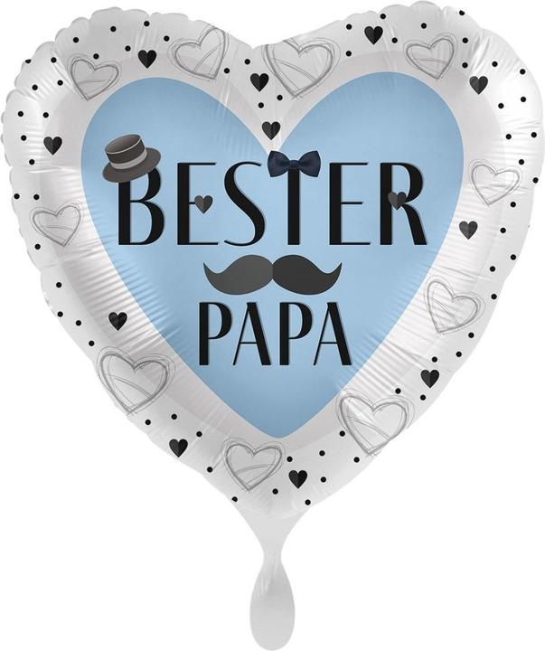 Image du produit Premioloon Meilleur Papa Ballon Coeur