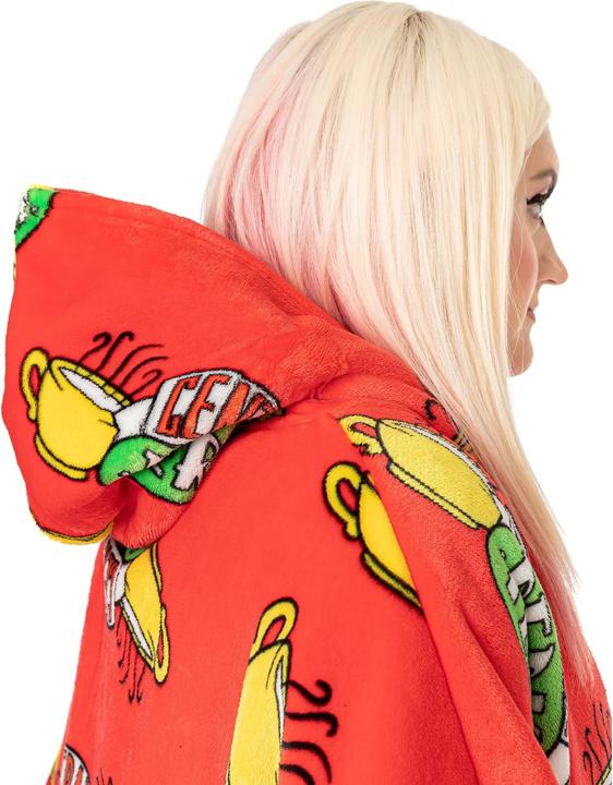 Actual product image Friends Hooded blanket (One size)