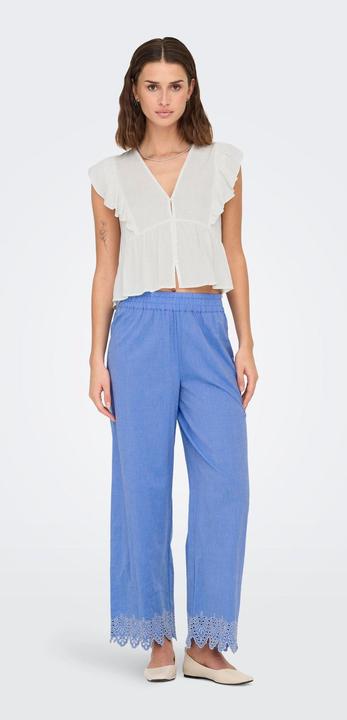 Image du produit Only Onlrian Flonce S/S Top Wvn (S)
