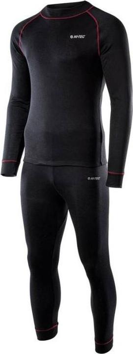 Image du produit Hi-Tec Ensemble de sous-vêtements thermoactifs pour homme, sweat + pantalon, caleçon, leggings, ensemble (L)